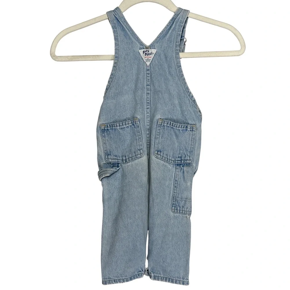 Vintage Baby OshKosh Bgosh Denim Overalls Est.‎ 12 Mos 11